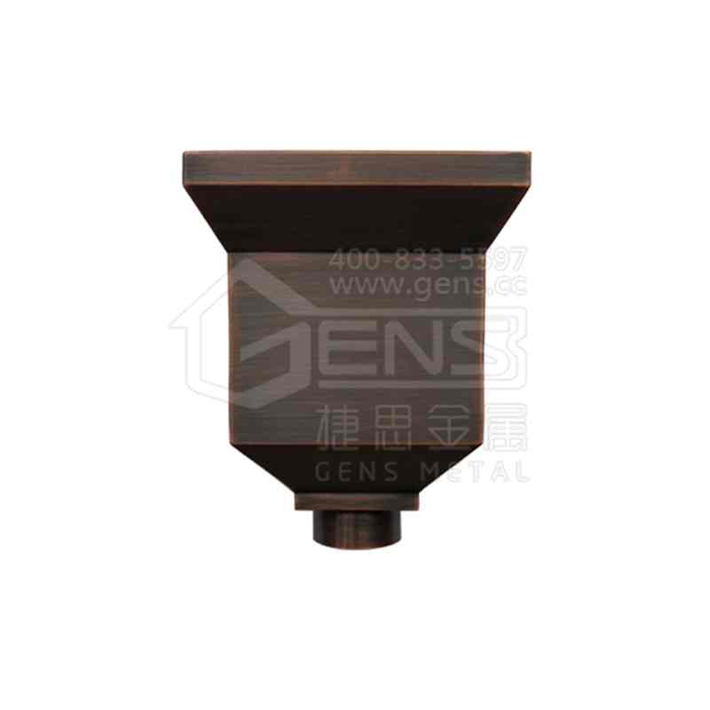 铜水落斗 排水管件 GBGCH01010